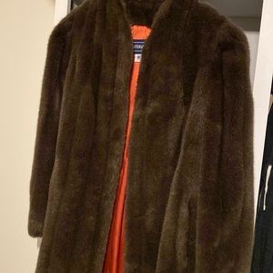 Vintage Outerlayers Chunky Faux Fur Coat